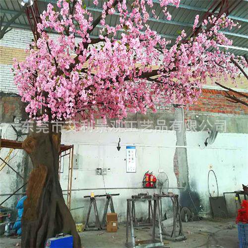 樱花树植物庭院装饰许愿树人造工程树梅花树造型假桃树