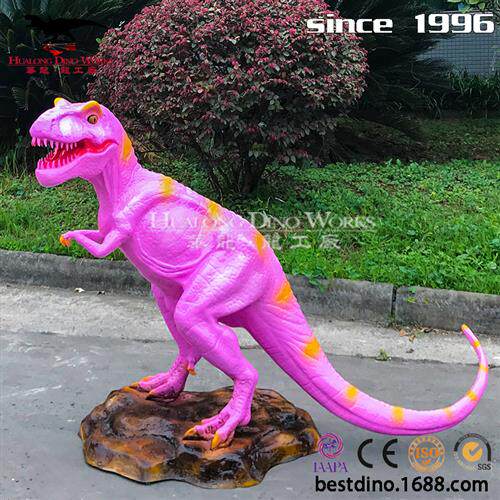 恐龙模型玻璃钢仿真恐龙汽车漆防晒防水防腐蚀商场游乐园雕塑摆件