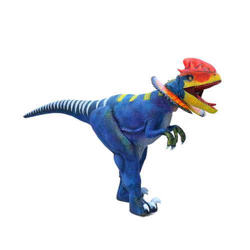 双冠龙仿真恐龙表演皮套服人穿舞台巡演互动道具衣服