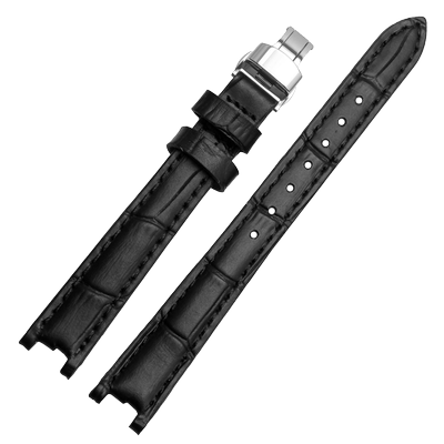 适配天梭T094弗拉明戈真皮手表带