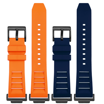 氟橡胶手表带男适配卡西欧DW5600