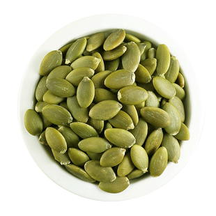 新货原味烘焙熟南瓜子仁500g生无壳坚果仁干果零食新疆白瓜籽