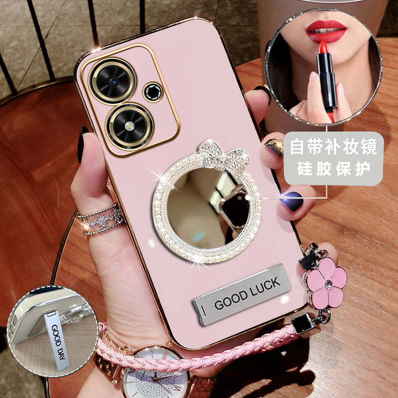 硅胶新款华为镜面全包畅玩50