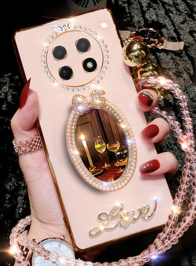 realme真我12X手机壳RMX3993新款软壳Realme全包防摔RMX保护套镶钻reamle可爱镜面real硅胶X12外壳OPPO软女潮