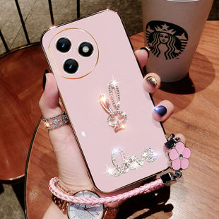 华为荣耀x50i+手机壳honor X50i十新款保护套LLY一AN00全包镜头CRTAN防摔软壳i5g女潮x5oi硅胶镶钻ANOO高级感