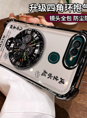 适用PBBM00新款气囊防摔oppoa7手机壳OPPOA7X保护壳PBFM00软壳透明A7n外壳风生水起支架opa7x镜头膜全包男女