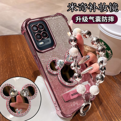 OPPOA54手机壳米奇带补妆镜子