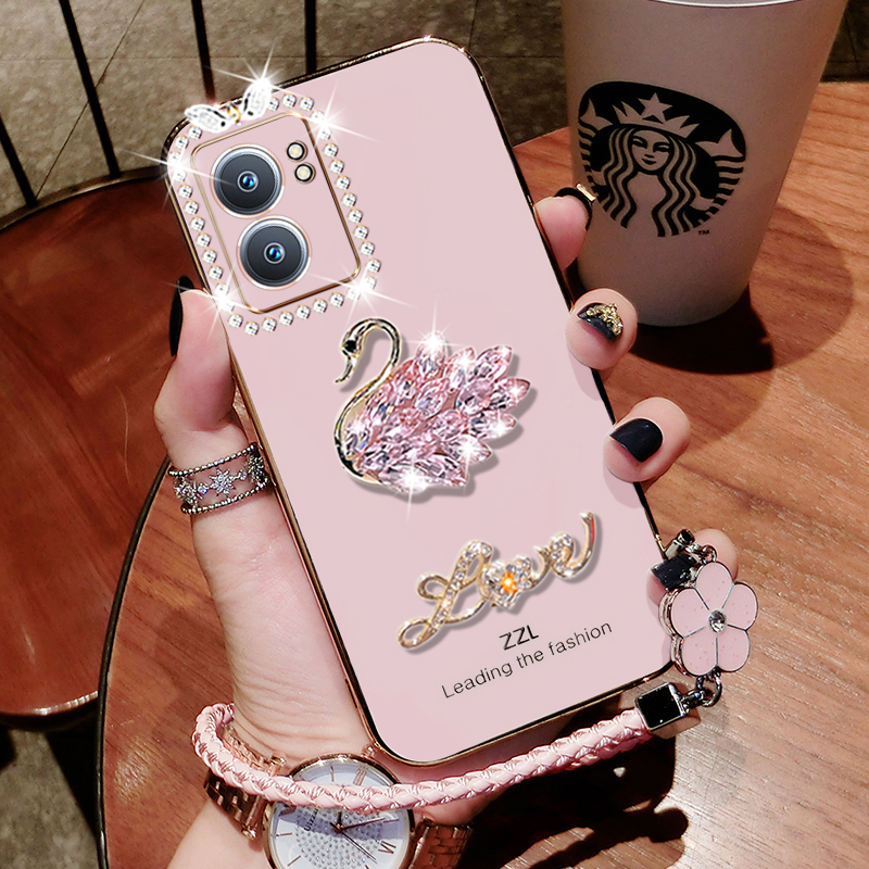 oppoA56s硅胶镶钻全包新款