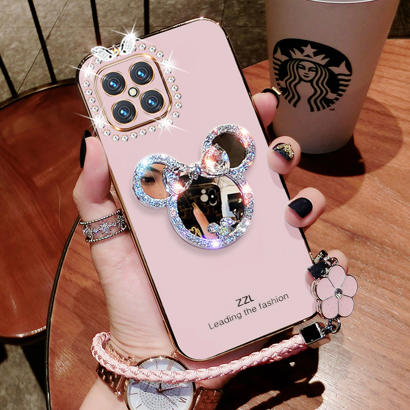 华为nova8se硅胶镜面全包新款