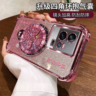 适用vivo 气囊V2243A硅胶iq0011保护套支架icoo潮女V2304A外壳风生水起iqqo爱酷高级 IQOO11S手机壳iqoo11新款