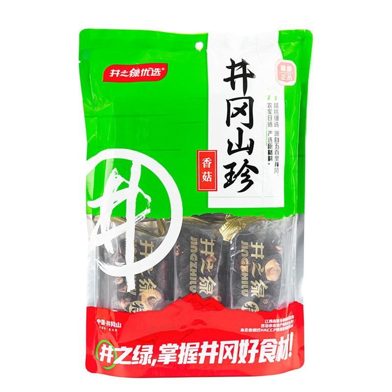 井之绿优选冬山菇270g特产干货