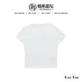 米公子 版 型巨好 棉 亚麻T恤JLL5935