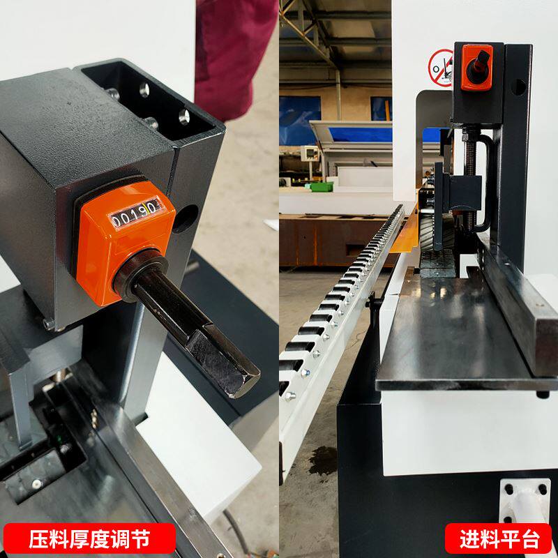 木机工械全动输668送自开槽机公母开槽木板材开槽机子母拉手开工