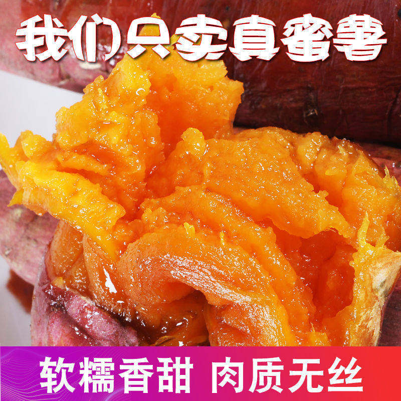 红薯地瓜新鲜蜜薯糖心西瓜红薯烟薯小香薯板栗薯瓦房店沙地地瓜