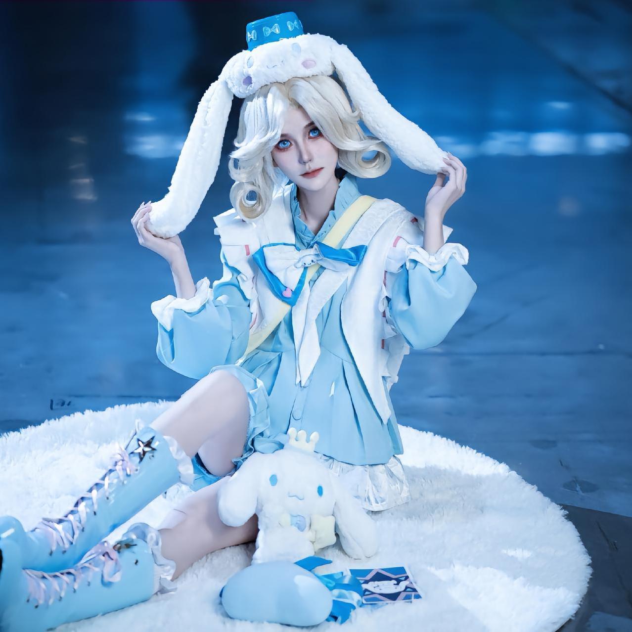壹漫约瑟夫大耳狗cos服三丽鸥联动玉桂狗cosplay第五人格假发鞋