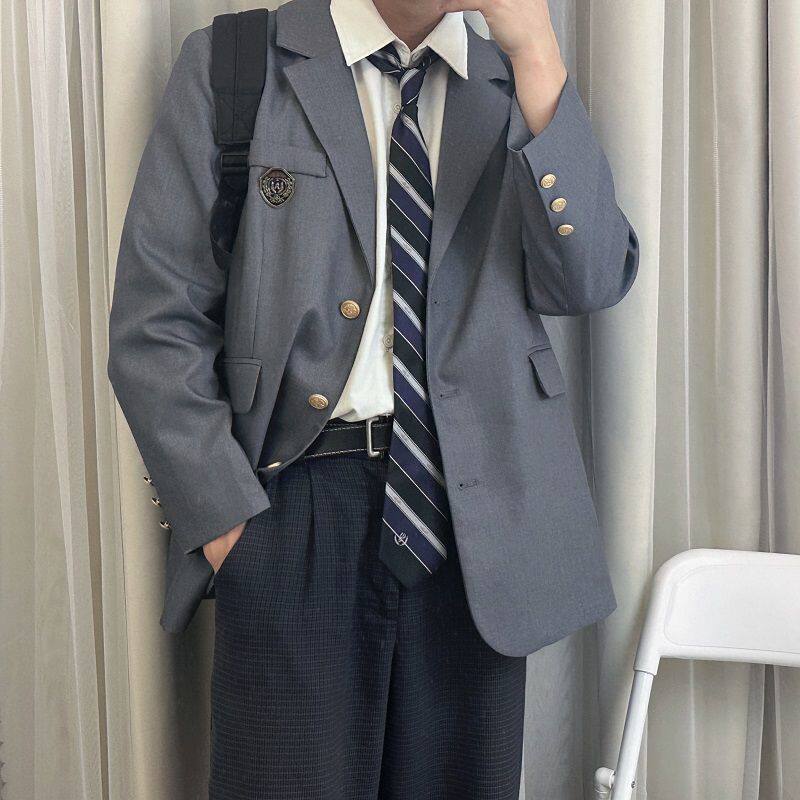 月汐家dk制服男装原创日图片