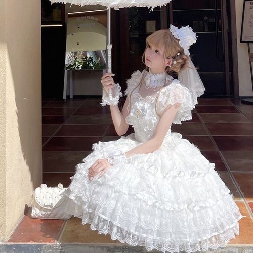 羽之谣韩菇凉原创设计Lolita洋装