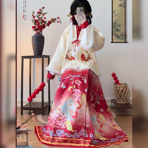 千羽记原创【穗花灵马】拜年服冬