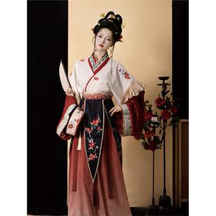 梦屿盛原创【妙玉】魏晋复原款神仙服女款汉服交叉领传统套装