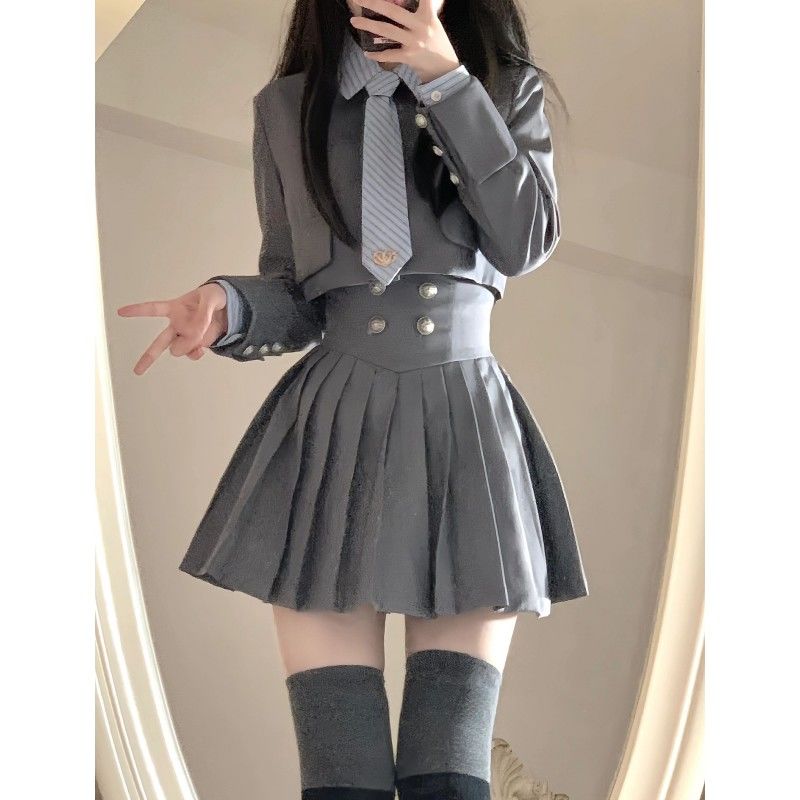 jk制服学院风减龄少女jk制服套装