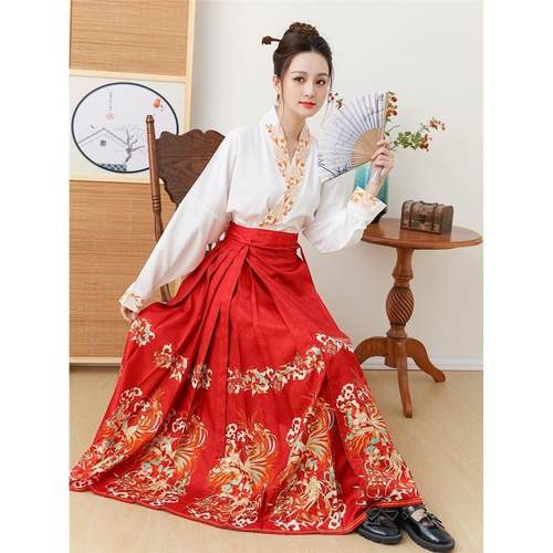 原创中国风马面裙2024中