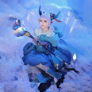 【顶配】新店冲量王者荣耀cos服山海经瑶碧波行cosplay萝莉少女