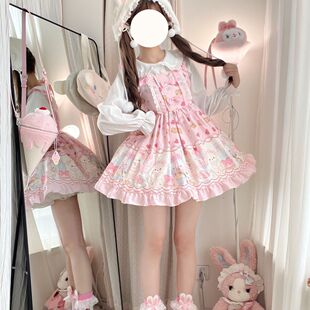 (橱柜熊)Yo酱原创jskLolitajsk吊带可爱lo公主裙