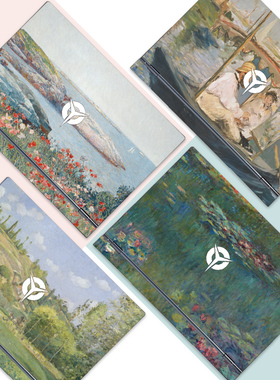 世界名画梵高莫奈风景油画笔记本贴膜适用联想拯救者R7000P Y7000 R9000X小新air15 pro16 14plus电脑贴纸