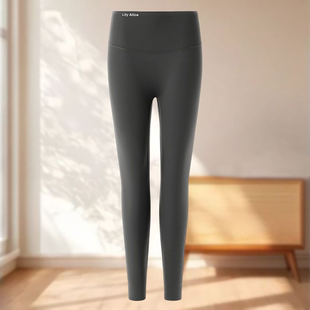 新款 无缝塑形蜜桃臀高腰收腹加绒鲨鱼裤 冬季 209 曦80%锦纶