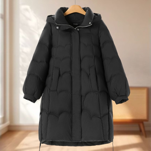 饱满蓬松泡芙感立领连帽羽绒服534 冬装 专柜2199 莫Y