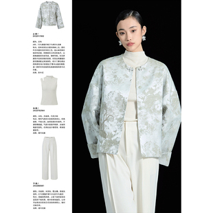 秋装 木X 单露肩无袖 修身 762 专柜399 针织衫 27%绵羊毛