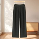 7%醋酸纤维 鸶 冬装 专柜439 高腰后背松紧含绵羊毛阔腿裤 761