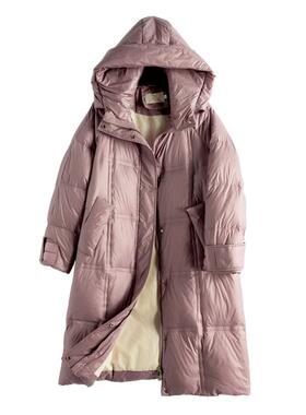 【择】 MO术贴袖口防风连帽羽绒服HZ003~冬季新款女装