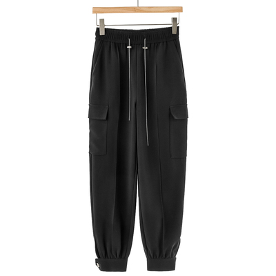 【丽X】 通勤工装束脚显瘦休闲裤181~夏季新款女装