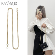 Manyu original small ck lantern metal thin chain shoulder strap bag with bag replacement chain messenger single buy accessories