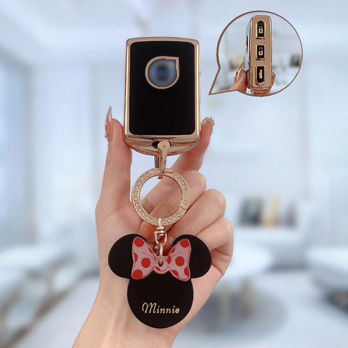 适用沃尔沃xc60钥匙套s90扣xc40女xc90汽车s60高档v40男v60新volv