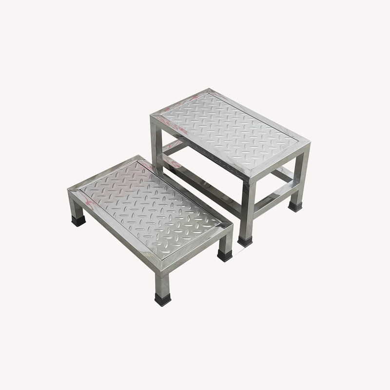 不锈钢防滑e凳脚踏凳单层双层工业家用加厚垫脚踩踏步Z梯增高踏板