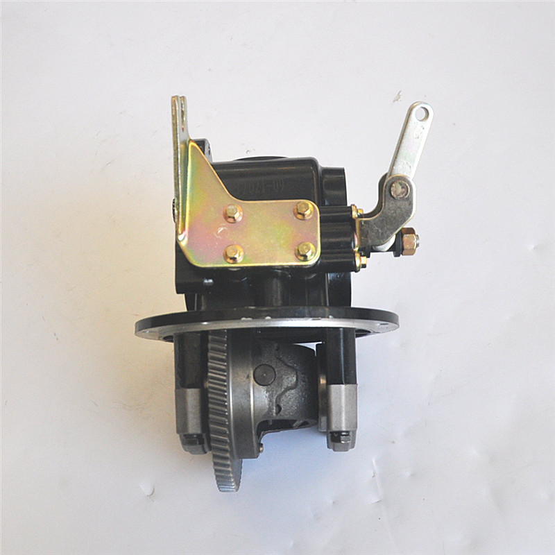 电动三轮车水电池大功率一体差速器5孔18齿N6齿半轴变档牙包齿轮