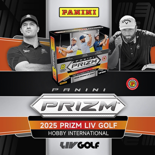2025帕尼尼Prizm LIV Golf 高尔夫球星卡Hobby International版本