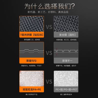 全新料纹路真空袋食品肉类保鲜袋家用蔬果熟食抽真空保鲜袋子