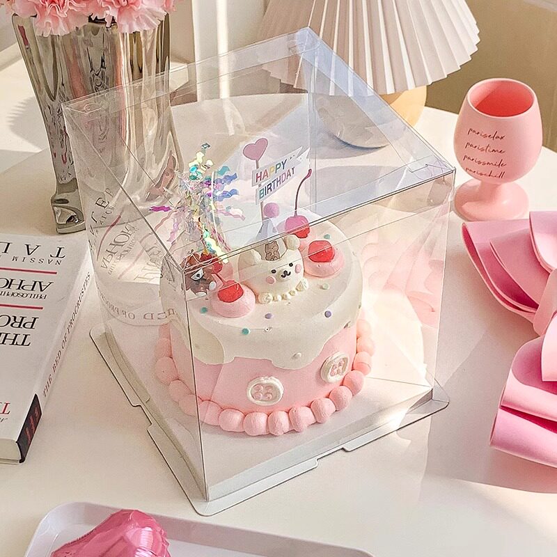 生日透明蛋糕盒包装盒盒子4寸6寸8寸10寸12寸烘焙手提可定制logo,厨房/烹饪用具,点心包装盒/包装袋,淘宝优惠券,粉丝福利购,淘宝优惠卷