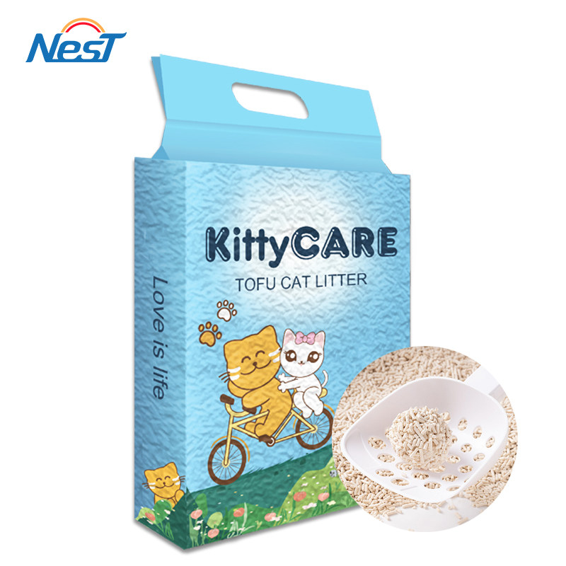 小巢生活KittyCARE原厂出品豆腐猫砂6L多种口味绿茶原味水蜜桃