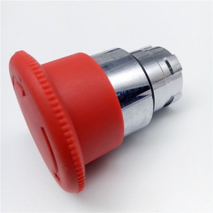 XB2金属蘑菇头紧急停止按钮开关头部 BS54C 转动复位ZB2