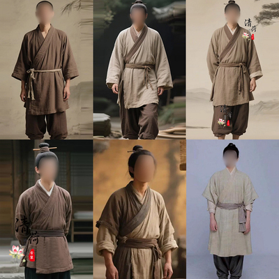 老百姓杂役店小二古装演出服