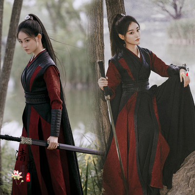 影视汉服女侠古装丹流萤同款