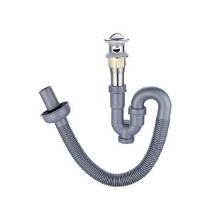 家用下水管弯头防臭s型落水管水盆排污地漏塑料下水道反水防堵塞