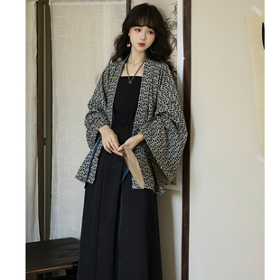 通勤破裙秋款 汉服女改良日常新中式 魏晋北朝褶衣 素羽华裳东方玥