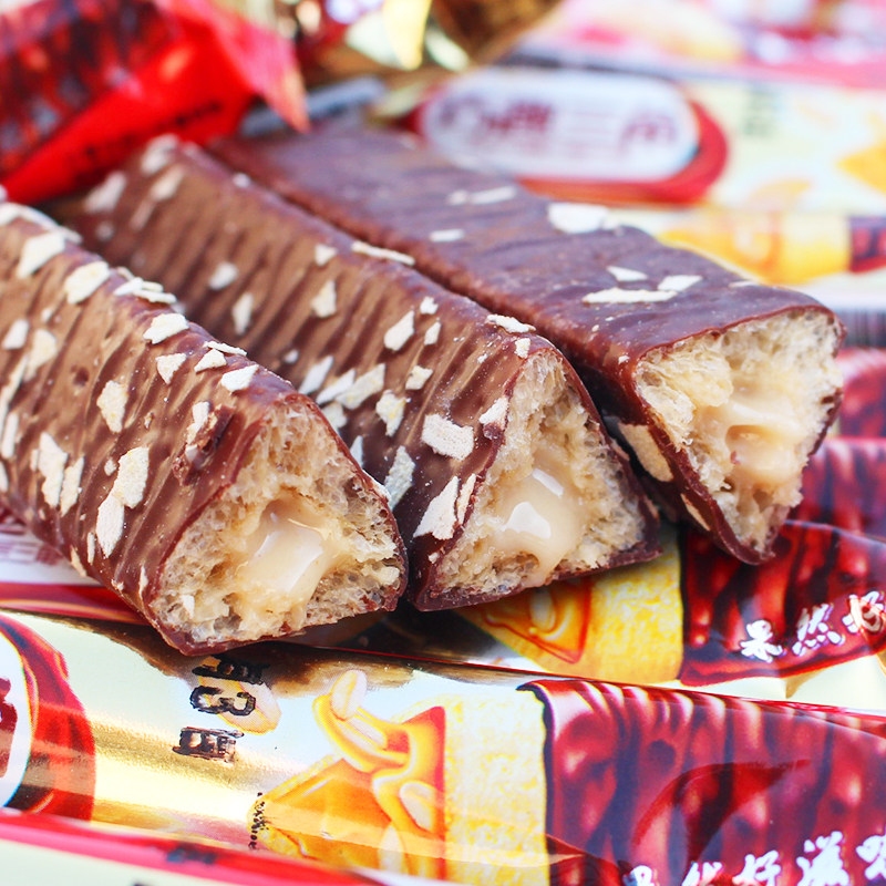 夹心米果棒好大哥巧克力涂层晚上解饿充饥夜宵整箱网红零食爆款,零食/坚果/特产,膨化食品,淘宝优惠券,粉丝福利购,淘宝优惠卷