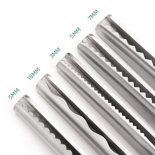 不锈钢牙布剪三角牙花边剪裁缝布料剪不用锁边锯齿型毛衣锁边剪刀