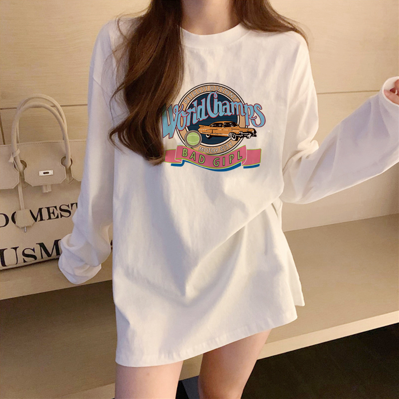 范芙熙早秋白色打底衫女